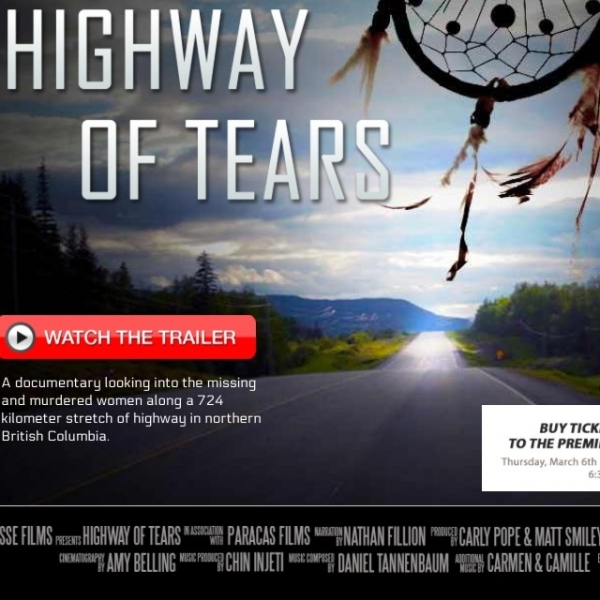 Today is a very important day! Highway of Tears premiers in Toronto tonight! We were lucky enough to be a part of the scoring/music of this documentary. So proud of our dear friend @matt_smiley for bringing attention to this cause