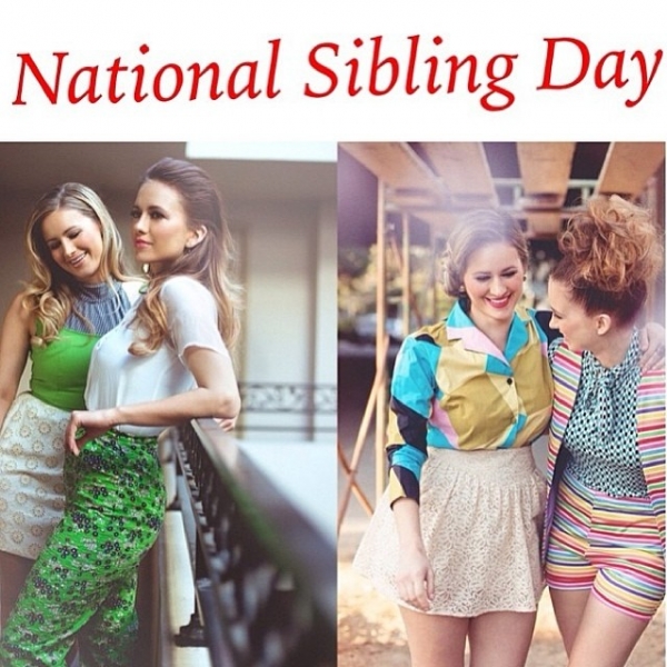 Repost: @thriftyhunter Happy National Sibling Day! Feeling very appreciative of my twinnie today