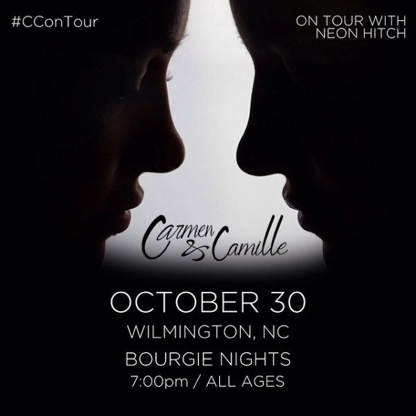 TONIGHT the continues in, NC at. 7pm, all ages. Stop by at merch and say hi! Tickets on sale at http://bit.ly/1sLvMeO