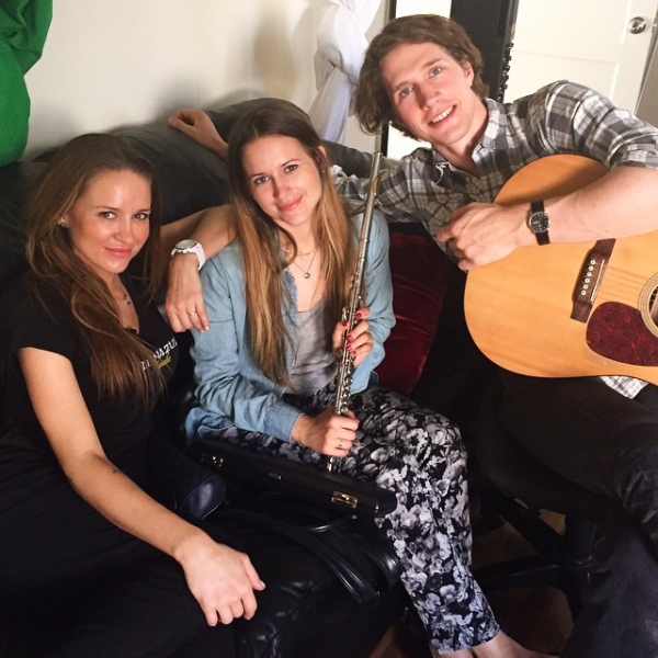 A pic from rehearsal this week with the talented @claytonseverson, one of our several musician guests at our gig next week Tues. April 7th at @thevenicewhaler 9pm-12am